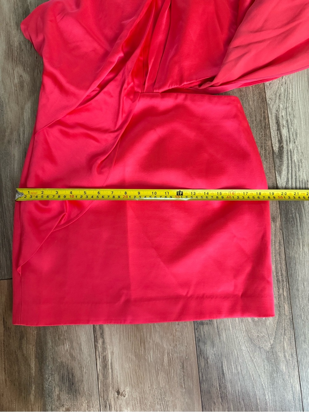 Significant OtherAsymmetric One-Shoulder Mini Dress in Hot Pink Size 6 - Picture 8 of 11